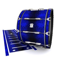 Ludwig Ultimate Series Bass Drum Slips - Andromeda Blue Rosewood (Blue)