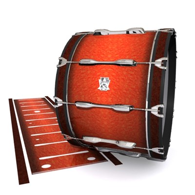Ludwig Ultimate Series Bass Drum Slips - Autumn Fade (Orange)