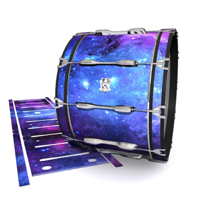 Ludwig Ultimate Series Bass Drum Slips - Colorful Galaxy (Themed)