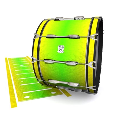 Ludwig Ultimate Series Bass Drum Slips - Cool Lemon Lime (Green)