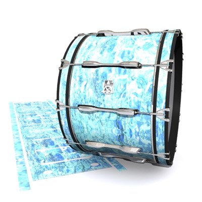 Ludwig Ultimate Series Bass Drum Slips - Cosmic Tide (Blue)