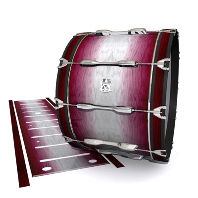 Ludwig Ultimate Series Bass Drum Slips - Cranberry Stain (Red)