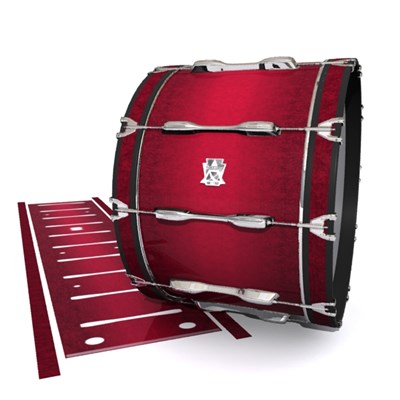 Ludwig Ultimate Series Bass Drum Slips - Crimson Depth (Red)