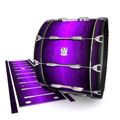 Ludwig Ultimate Series Bass Drum Slips - Distant Galaxy Fade (Purple)