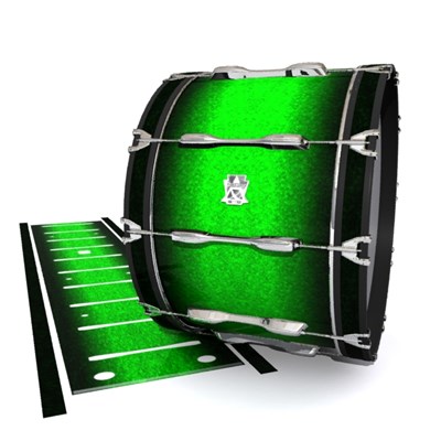 Ludwig Ultimate Series Bass Drum Slips - Emerald Fade (Green)