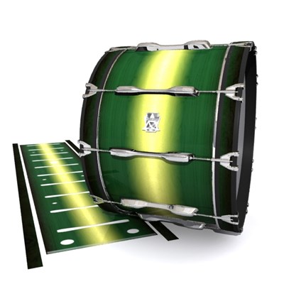 Ludwig Ultimate Series Bass Drum Slips - Floridian Maple (Green) (Yellow)