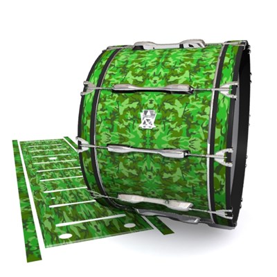 Ludwig Ultimate Series Bass Drum Slips - Forest Traditional Camouflage (Green)