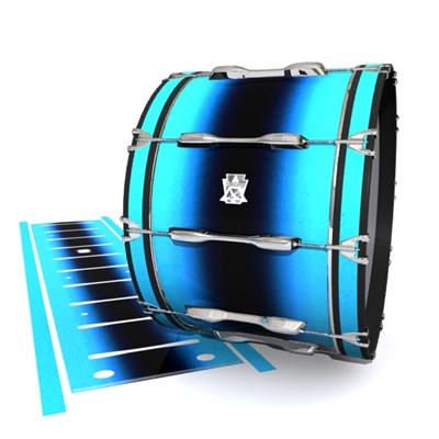 Ludwig Ultimate Series Bass Drum Slips - Maldive Blue (Blue)