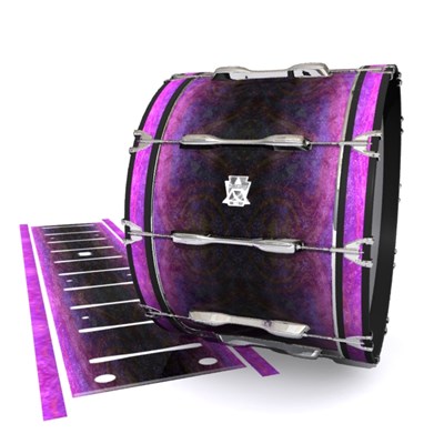 Ludwig Ultimate Series Bass Drum Slips - Purple Dream Fade (Purple)