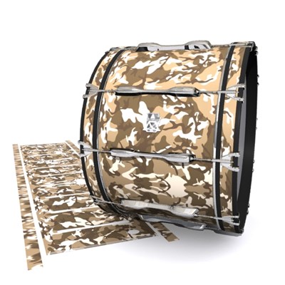 Ludwig Ultimate Series Bass Drum Slips - Quicksand Traditional Camouflage (Neutral)