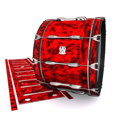 Ludwig Ultimate Series Bass Drum Slips - Red Cosmic Glass (Red)