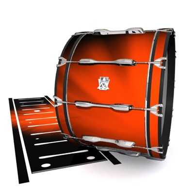 Ludwig Ultimate Series Bass Drum Slips - Red Light Rays (Themed)