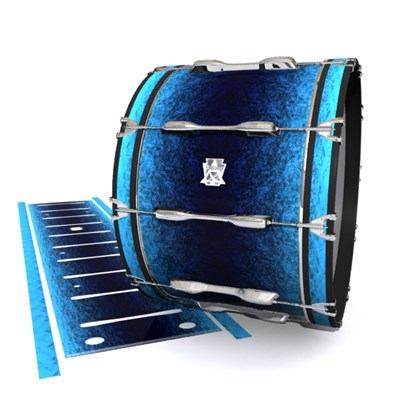 Ludwig Ultimate Series Bass Drum Slips - Rocky Sea (Blue)
