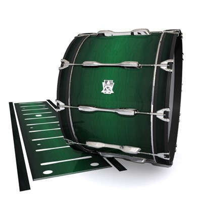 Ludwig Ultimate Series Bass Drum Slips - Sea Slate Maple (Green)