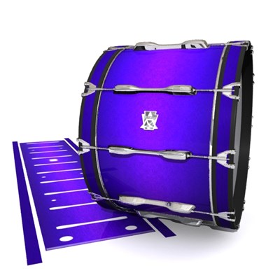 Ludwig Ultimate Series Bass Drum Slips - Smokey Purple Grain (Purple)