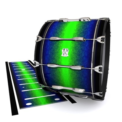 Ludwig Ultimate Series Bass Drum Slips - Summer Night (Blue) (Green)