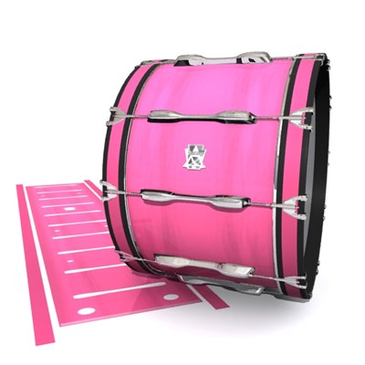 Ludwig Ultimate Series Bass Drum Slips - Sunset Stain (Pink)