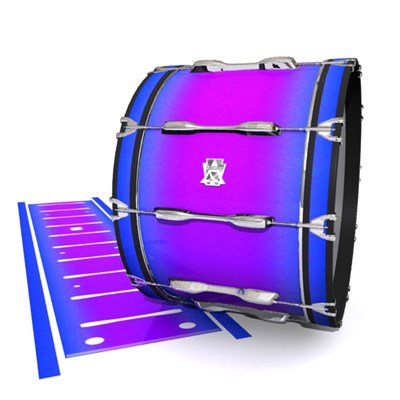 Ludwig Ultimate Series Bass Drum Slips - Ultra Marine (Blue) (Purple)