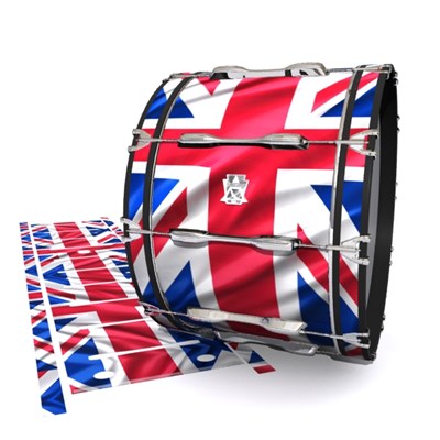 Ludwig Ultimate Series Bass Drum Slips - Union Jack (Themed)