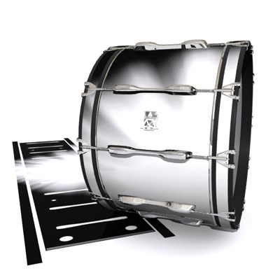 Ludwig Ultimate Series Bass Drum Slips - White Light Rays (Themed)
