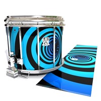 Ludwig Ultimate Series Snare Drum Slip - Blue Vortex Illusion (Themed)