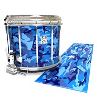 Ludwig Ultimate Series Snare Drum Slip - Blue Wing Traditional Camouflage (Blue)