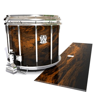 Ludwig Ultimate Series Snare Drum Slip - Earth GEO Marble Fade (Neutral)