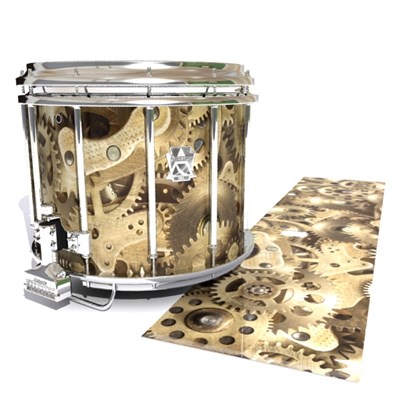 Ludwig Ultimate Series Snare Drum Slip - Golden Gears (Themed)