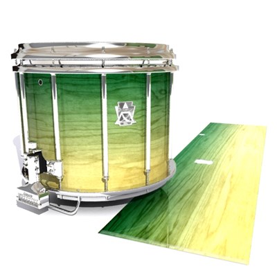 Ludwig Ultimate Series Snare Drum Slip - Jungle Stain Fade (Green)