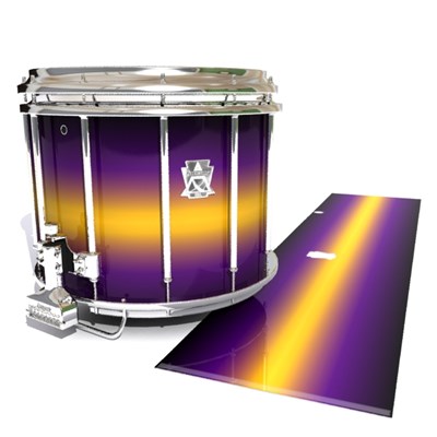Ludwig Ultimate Series Snare Drum Slip - Light Barrier Fade (Purple) (Yellow)