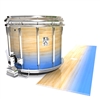 Ludwig Ultimate Series Snare Drum Slip - Maple Woodgrain Blue Fade (Blue)
