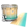 Ludwig Ultimate Series Snare Drum Slip - Maple Woodgrain Teal Fade (Blue) (Green)