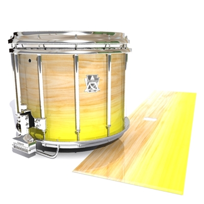Ludwig Ultimate Series Snare Drum Slip - Maple Woodgrain Yellow Fade (Yellow)