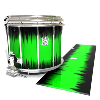 Ludwig Ultimate Series Snare Drum Slip - Nightbreak (Green)