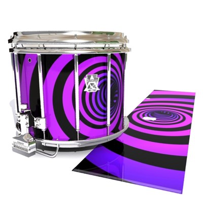 Ludwig Ultimate Series Snare Drum Slip - Purple Vortex Illusion (Themed)