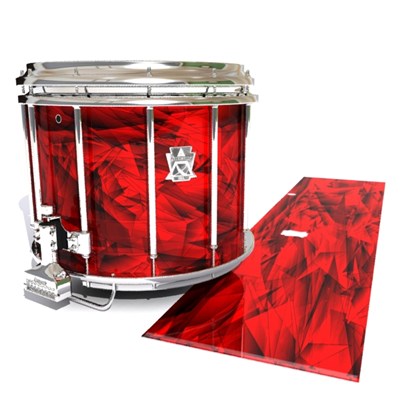 Ludwig Ultimate Series Snare Drum Slip - Red Cosmic Glass (Red)