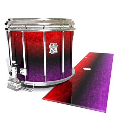 Ludwig Ultimate Series Snare Drum Slip - Rosso Galaxy Fade (Red) (Purple)