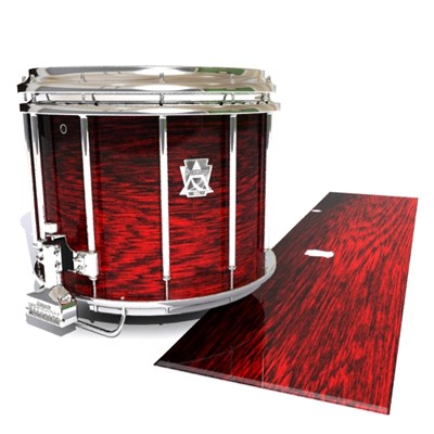 Ludwig Ultimate Series Snare Drum Slip - Rosy Red Rosewood (Red)