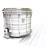 Ludwig Ultimate Series Snare Drum Slip - White Horizon Stripes (Neutral)