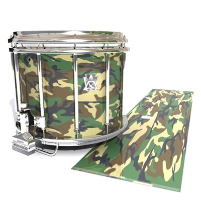 Ludwig Ultimate Series Snare Drum Slip - Woodland Traditional Camouflage (Neutral)
