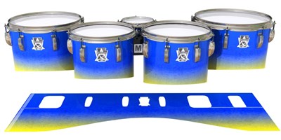 Ludwig Ultimate Series Tenor Drum Slips - Afternoon Fade (Blue)