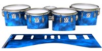 Ludwig Ultimate Series Tenor Drum Slips - Blue Smokey Clouds (Themed)