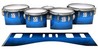 Ludwig Ultimate Series Tenor Drum Slips - Cayman Night (Blue)