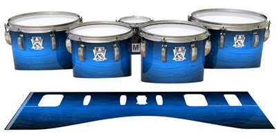 Ludwig Ultimate Series Tenor Drum Slips - Cayman Night (Blue)