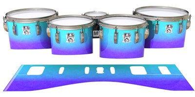 Ludwig Ultimate Series Tenor Drum Slips - Dejavu (Blue)