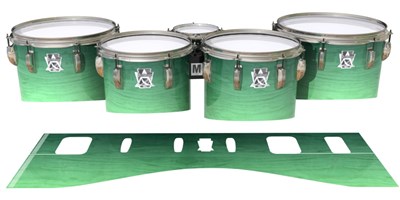 Ludwig Ultimate Series Tenor Drum Slips - Elusive Green Fade (Green)