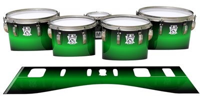Ludwig Ultimate Series Tenor Drum Slips - Green Machine (Green)