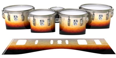 Ludwig Ultimate Series Tenor Drum Slips - Historic Dawn (Orange)