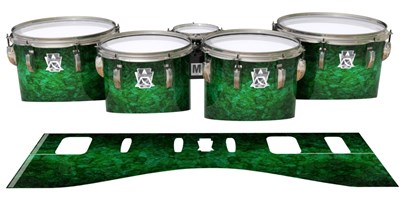 Ludwig Ultimate Series Tenor Drum Slips - Hulk Green (Green)