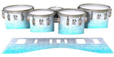 Ludwig Ultimate Series Tenor Drum Slips - Icebreaker (Blue)